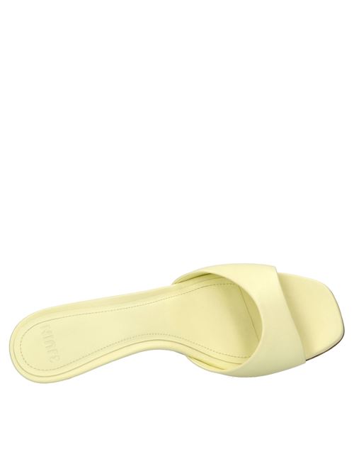 Mules in pelle 3JUIN | LEA 055 KOI PLUMETTECITRINE